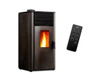 Estufa de pellets 7 kw a++ programable con Wi-Fi incluido para 175 m³