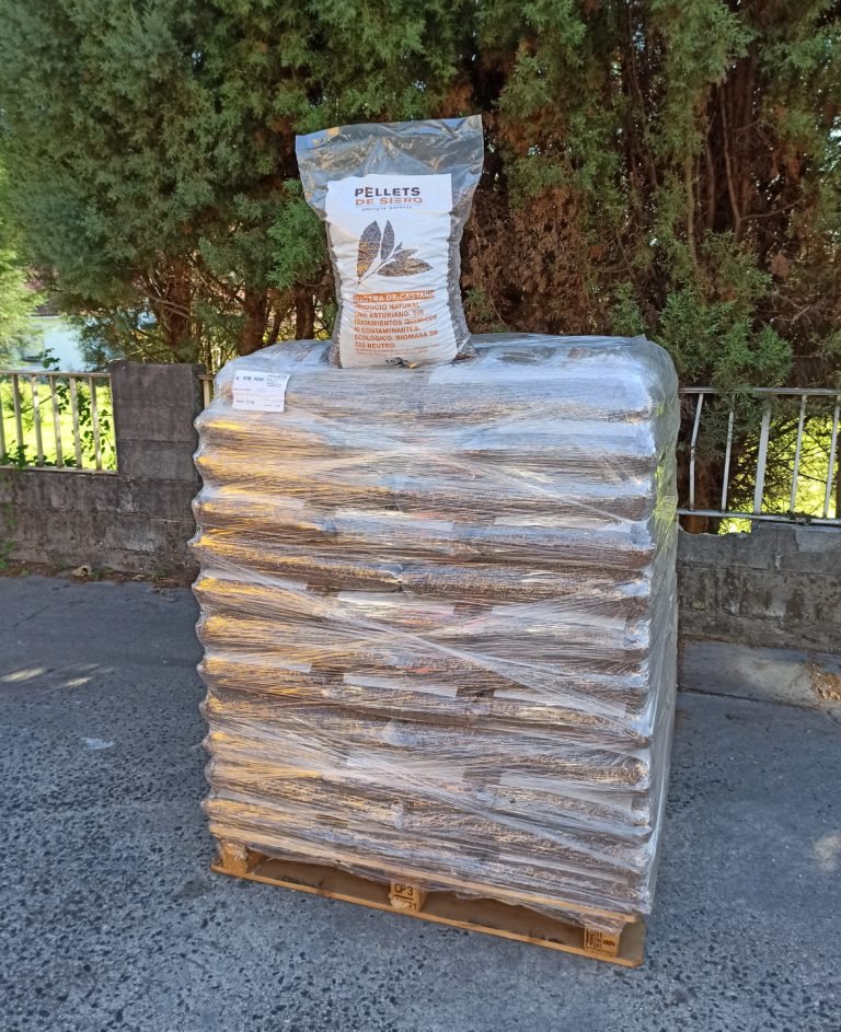 Palet Pellets Siero 72 Unidades 15 kg EN+1 y DIN+