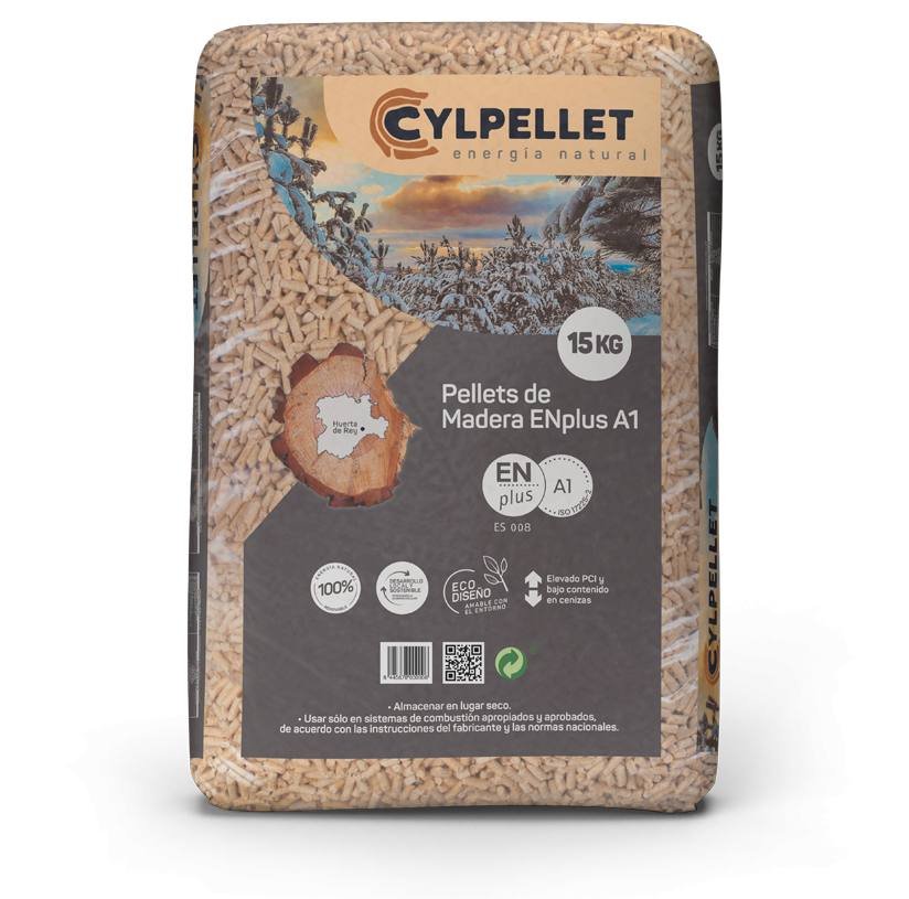 CYL Pellet – Palet de 77 sacos ENplusA1 y DINplus