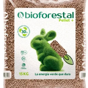 GME WOODPELLET A1+ 15kg- Palet de 77 sacos de pellets