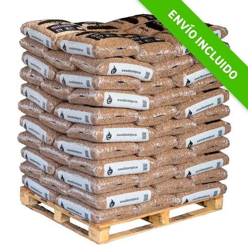 Granulés de Pin 15kg x77Sacs