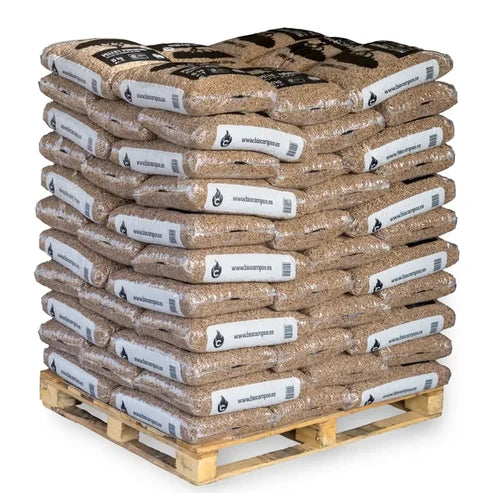 Granulés de Pin 15kg x77Sacs