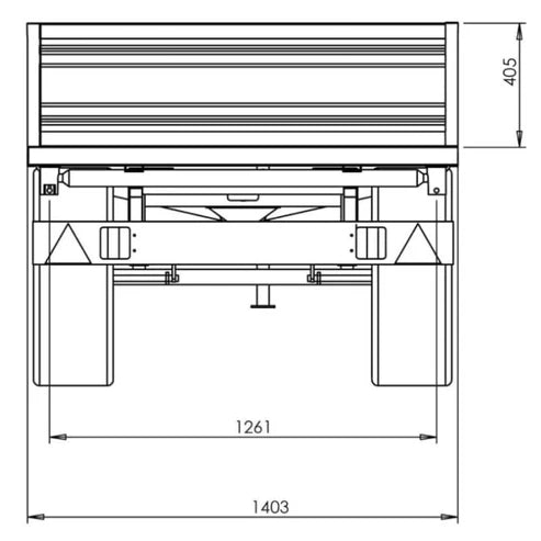 Remorque agricole Deleks RM14-T3S/H